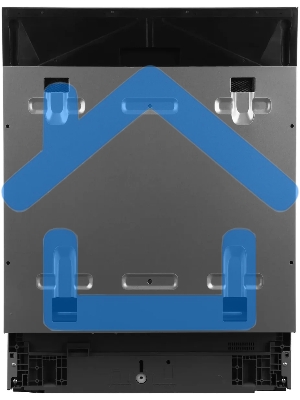 Встраиваемая посудомоечная машина Hyundai HBD 665, нержавеющая сталь, 59.8 см, 16 компл., 47 дБ, класс A+++