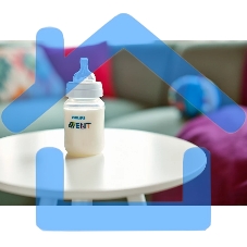 Соска для бутылочки Philips Anti-colic 3+ мес., 2 шт.