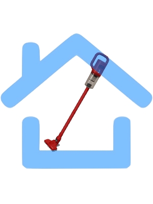 Вертикальный пылесос HOMESTAR HS-1027 красный (105873)