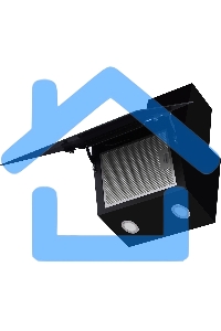 Вытяжка наклонная Weissgauff Tau 60 TC BL черный, 60 см, 1000 куб. м/ч, 49 дБ