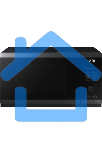 Микроволновая печь Samsung MS23DG4504AGBW черная сталь, 23 л, 800 Вт, переключатели - кнопки/поворотный механизм