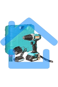 Дрель-шуруповерт Sturm CD3618, Аккумуляторная, 18В, 2 АКБ, Кейс