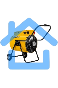 Тепловая пушка Denzel SFH-15000, 400 В, желтый, 120/9000/15000 Вт, 150 м2, термостат