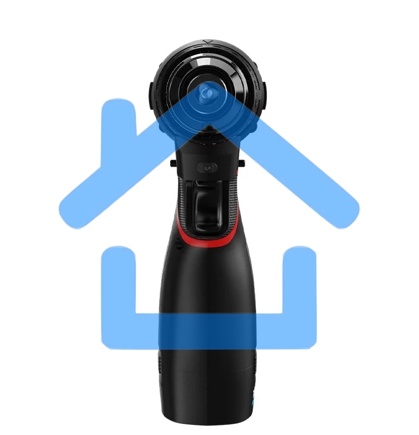 Дрель-шуруповерт Deli DE-CZ16-1D2, Аккумуляторная, 16В, 2 АКБ, Ударная, Сумка