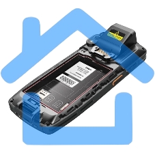 Терминал сбора данных UROVO DT40S (DT40S-12Q2USR4G27EU) 2D Imager Standard Range Urovo SE2030W, 3Gb/32Gb, Android 12.x, USB, Bluetooth, WiFi, NFС, GSM, 4G LTE, GPS, SIM-карта, 3G LTE, 4.0 