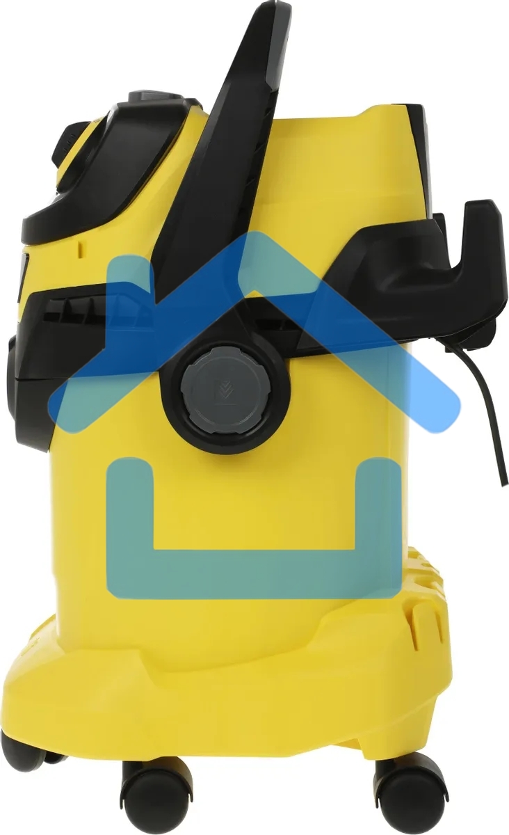 Строительный пылесос Karcher WD 5 V-25/5/22 желтый, 1100 Вт, уборка сухая/сбор воды, пылесборник мешок/контейнер, 25 л