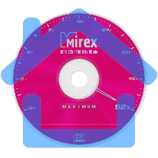 Диск CD-R Mirex 700 Mb, 52х, Maximum, Slim Case (1), (1/200)