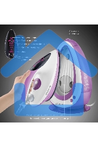 Парогенератор Polaris PSS 6540K 2400Вт белый/лиловый