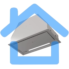 Вытяжка встраиваемая LEX Hyper 900 GS Inverter GR серый, 70 см, 850 куб. м/ч, 44 дБ