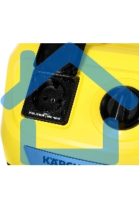 Строительный пылесос Karcher WD 3 P V-17/4/20 желтый, 1000 Вт, уборка сухая/сбор воды, пылесборник мешок/контейнер, 17 л