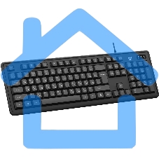 Клавиатура Оклик K175 черный USB Multimedia