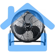 Вентилятор бытовой напольный Rix NPSF-8000B