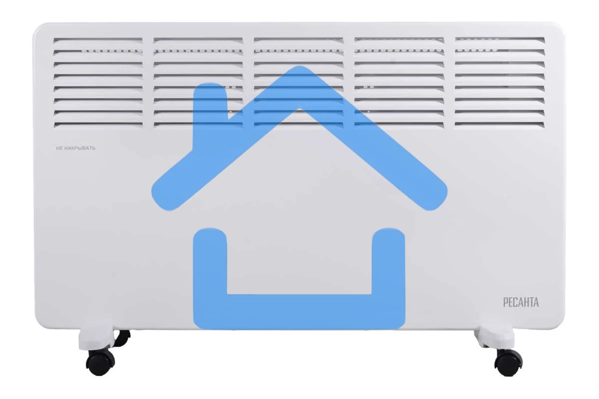 Конвектор Ресанта ОК-2000 белый, 2000 Вт, 25 м2, термостат