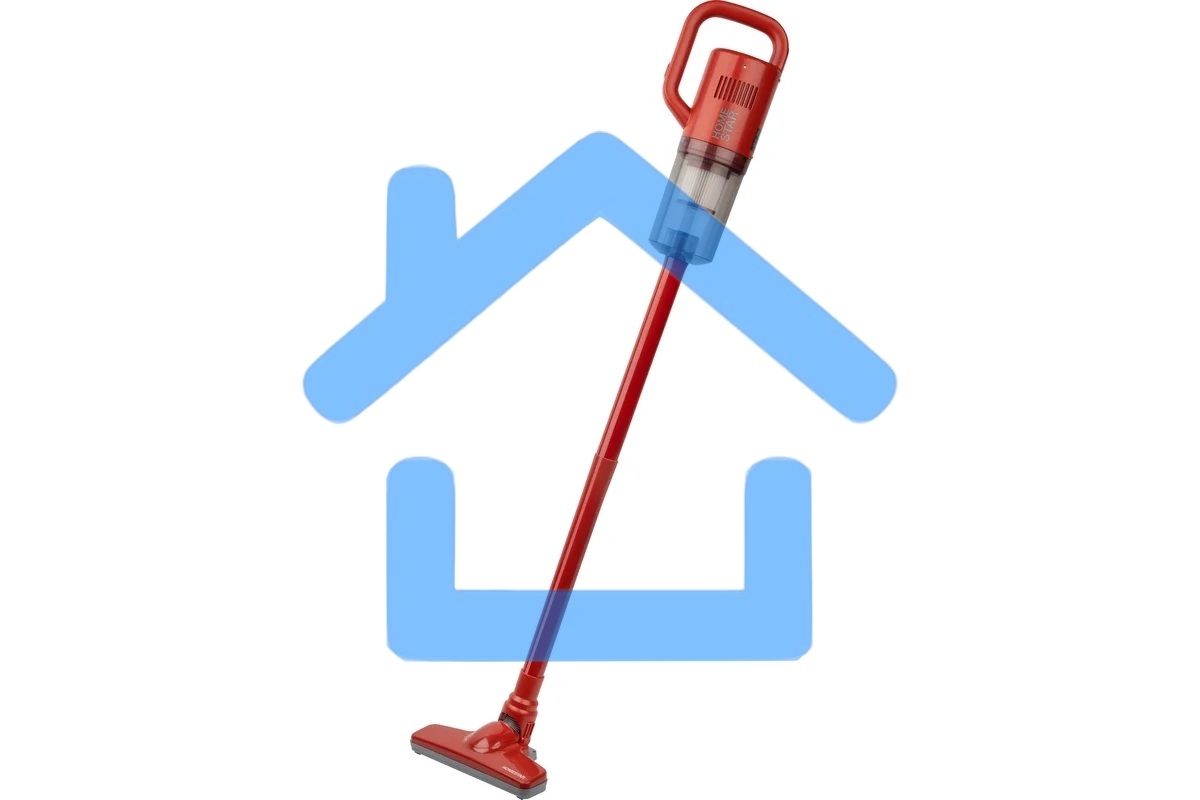 Вертикальный пылесос HOMESTAR HS-1027 красный (105873)