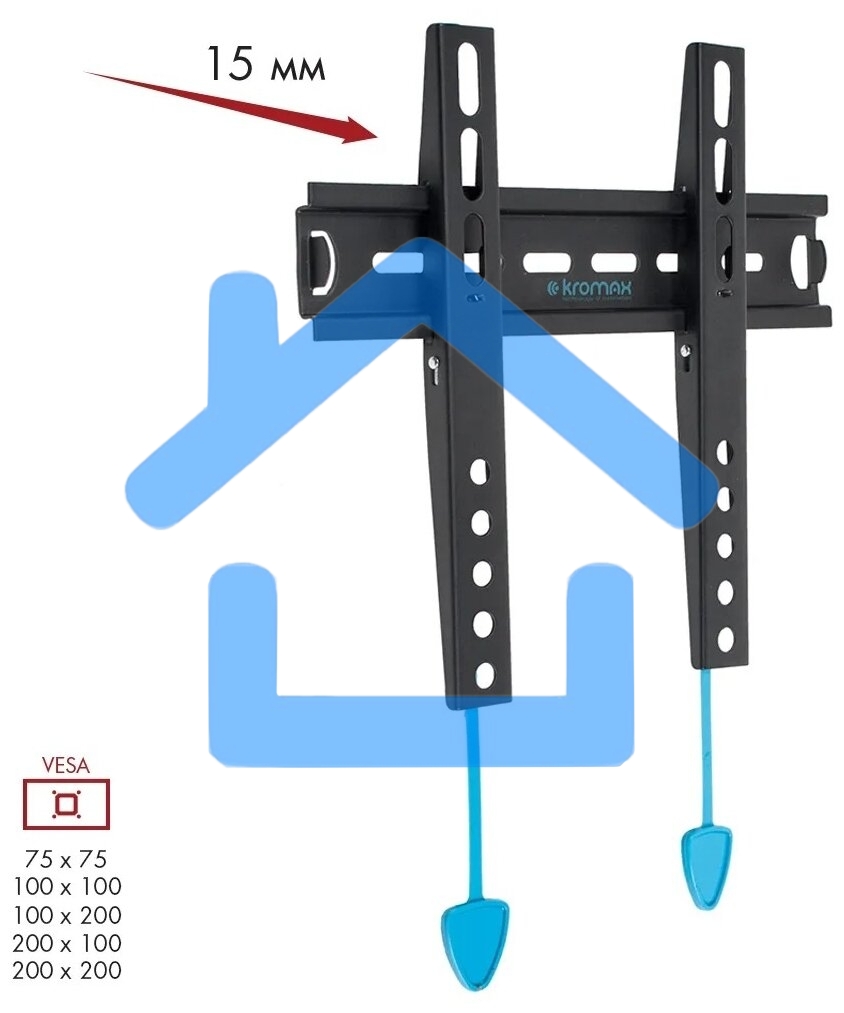 Кронштейны для ТV KROMAX VEGA-13 черный