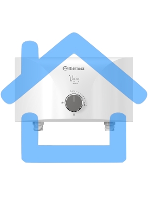 Водонагреватель проточный Thermex Vetro 6500 combi