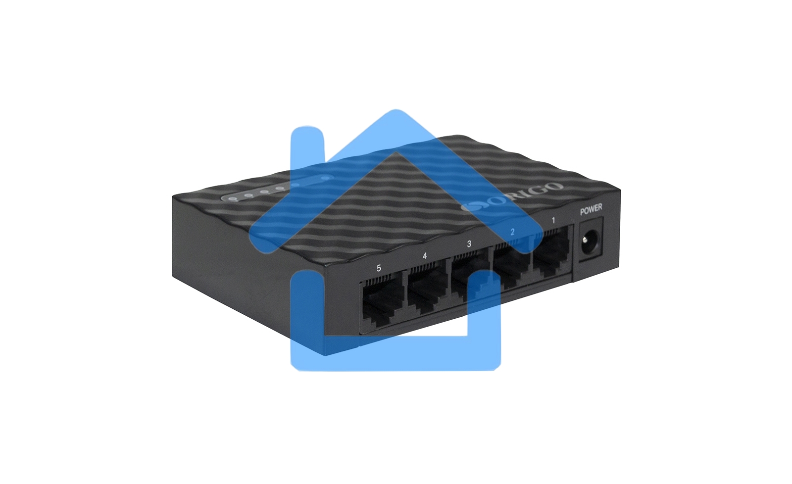 Неуправляемый коммутатор ORIGO OS2105/A1A 5x1000Base-T, корпус пластик