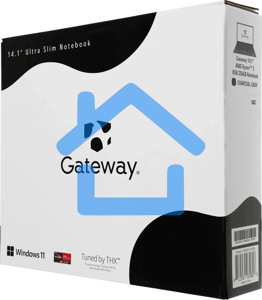 Ноутбук Gateway Ultra Slim 14 Ryzen 5 3500U 8Gb SSD 256Gb AMD Radeon Vega 8 14.1