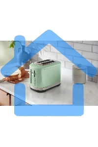 Тостер KitchenAid 5KMT2109EPT фисташковый, на 2 тоста