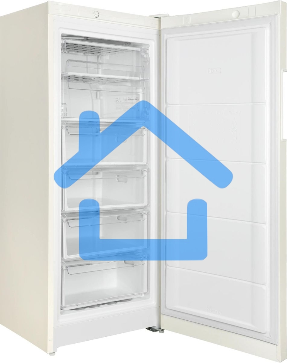 Морозильная камера Indesit DSZ 4150 E, бежевый, 204л, 6 ящиков