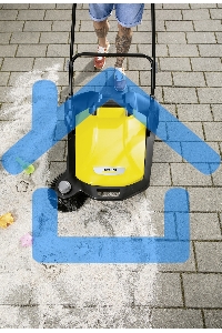 Подметальная машина ручная Karcher S 6 38 л, 2500 м²/ч