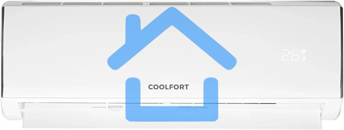 Кондиционер сплит-система Coolfort CF-4103 12000 BTU, 35 м², 37 дБ, охлаждение, обогрев, белый