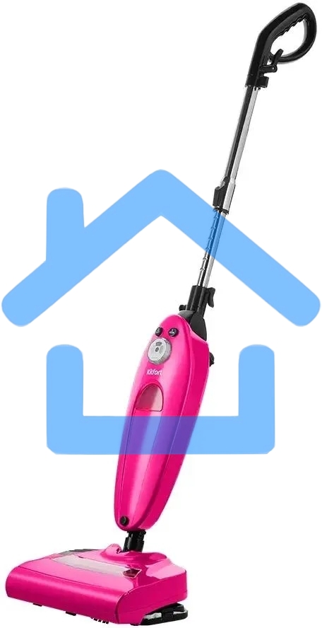 Швабра паровая Kitfort КТ-3940 1500Вт розовый/черный