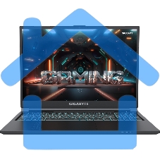 Ноутбук Gigabyte G6 черный KF-H3KZ854KD Core i7 13620H 16Gb SSD1Tb NVIDIA GeForce RTX 4060 8Gb 16