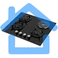 Комбинированная варочная панель Maunfeld EEHG.64.13CB/KG