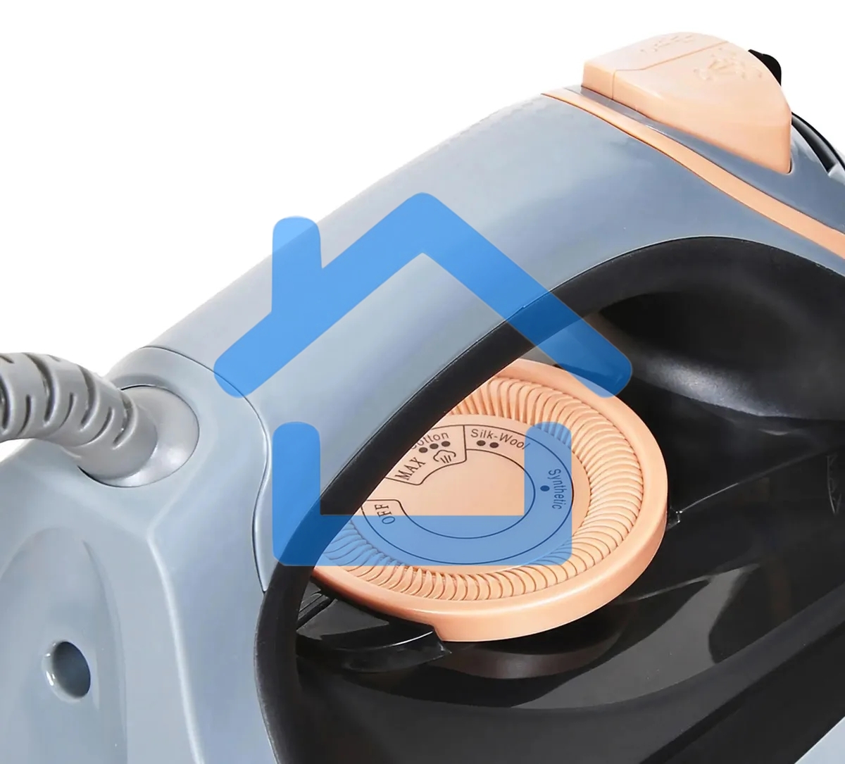 Утюг Hyundai H-SI01671 2400Вт голубой