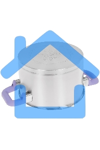 Кастрюля LARA LR02-253 Лаванда 3,8 л, 20 см, с крышкой, нержавеющая сталь