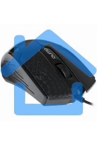 Мышь проводная Qumo Office M14 черный, 1000 dpi, USB, кнопки - 3
