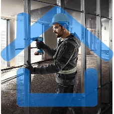 Дрель-шуруповерт Bosch GSB 185-LI, Аккумуляторная, 18В, 2 АКБ, Кейс, Ударная