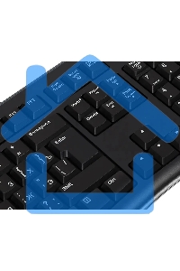 Клавиатура Logitech K120 EER проводная, USB, черный