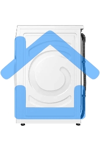 Стиральная машина TCL F6 BLDC TWOP-609W14W белая, загрузка фронтальная 9кг, 1400 об/мин., класс: A+++