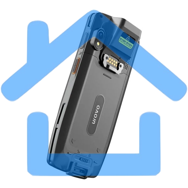 Терминал сбора данных UROVO DT40S (DT40S-12Q2USR4G27EU) 2D Imager Standard Range Urovo SE2030W, 3Gb/32Gb, Android 12.x, USB, Bluetooth, WiFi, NFС, GSM, 4G LTE, GPS, SIM-карта, 3G LTE, 4.0 