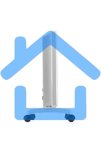 Конвектор электрический MTX CH-2000, белый, 2000 Вт, 25 м2, термостат