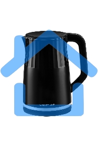 Чайник электрический Galaxy Line GL 0337, черный, пластик, 2200 Вт, 1,7 л