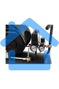 Компрессор поршневой Парма K-1500/24КМ масляный 198л/мин 24л 1500Вт серый/черный