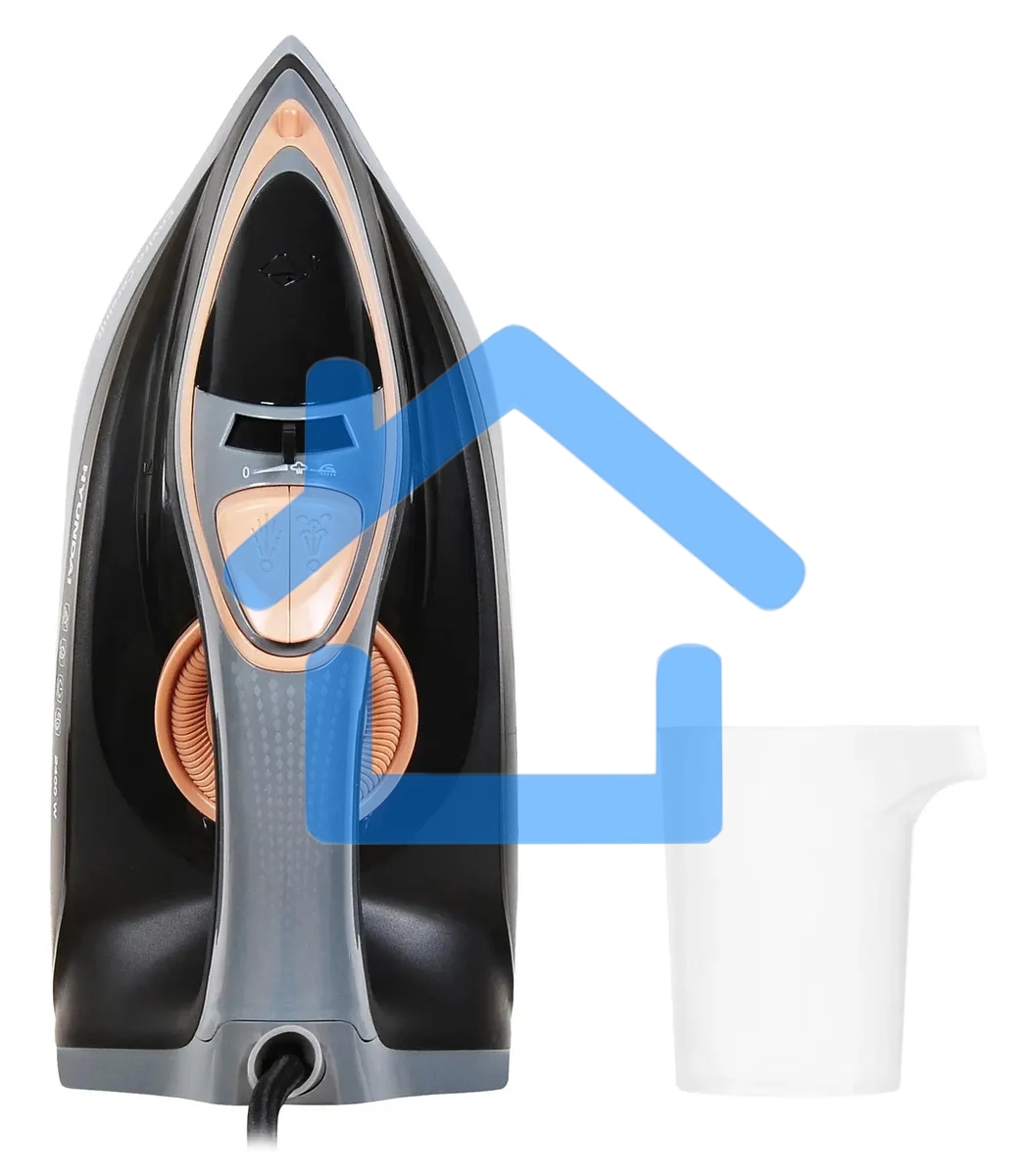 Утюг Hyundai H-SI01671 2400Вт голубой