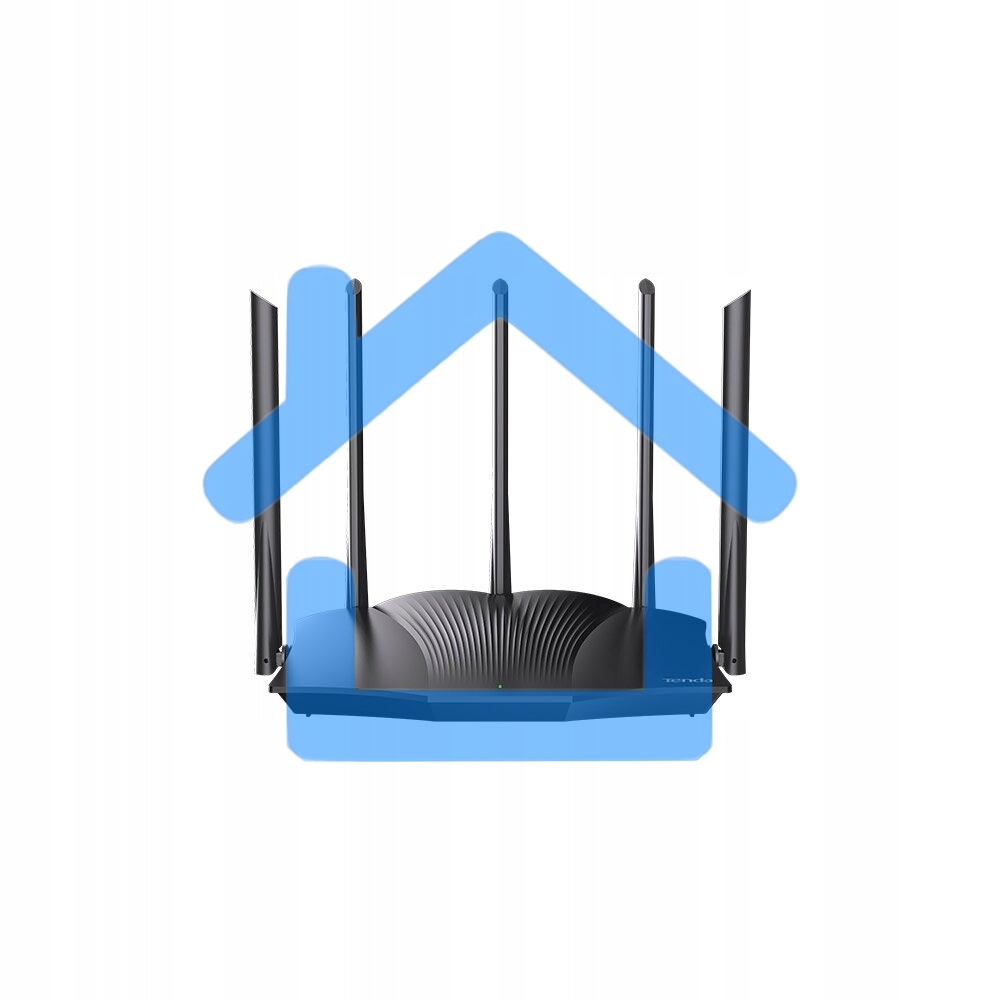 Двухдиапазонный гигабитный Wi-Fi 6 роутер Tenda TX12 Pro AX3000, до 574 Мбит/с на 2,4 ГГц + до 2402 Мбит/с на 5 ГГц