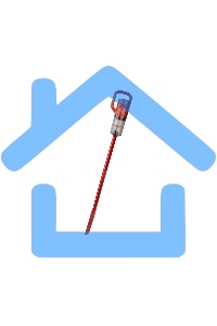 Вертикальный пылесос HOMESTAR HS-1027 красный (105873)