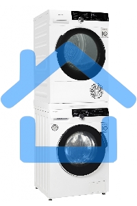 Сушильная машина Weissgauff WD 599 DC Inverter Heat Pump белый, 9 кг, сушка - тепловой насос, программ - 14, 59.5 x 84.5 x 64 см