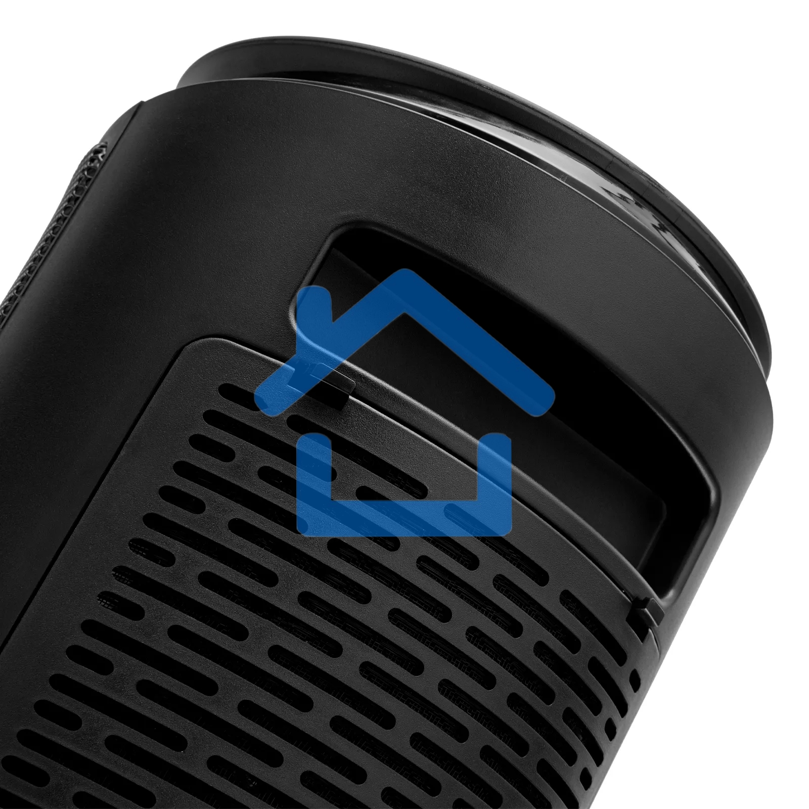 Тепловентилятор керамический Denzel DTFC-2000X, 1000/2000 Вт, 20 м2, 3 режима, пульт, Wi-Fi, термостат