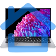 Ноутбук Acer Swift Go 14 SFG14-73-70EH серебристый NX.KSGCD.002 Core Ultra 7 155H 16Gb SSD 1Tb Intel Arc 14