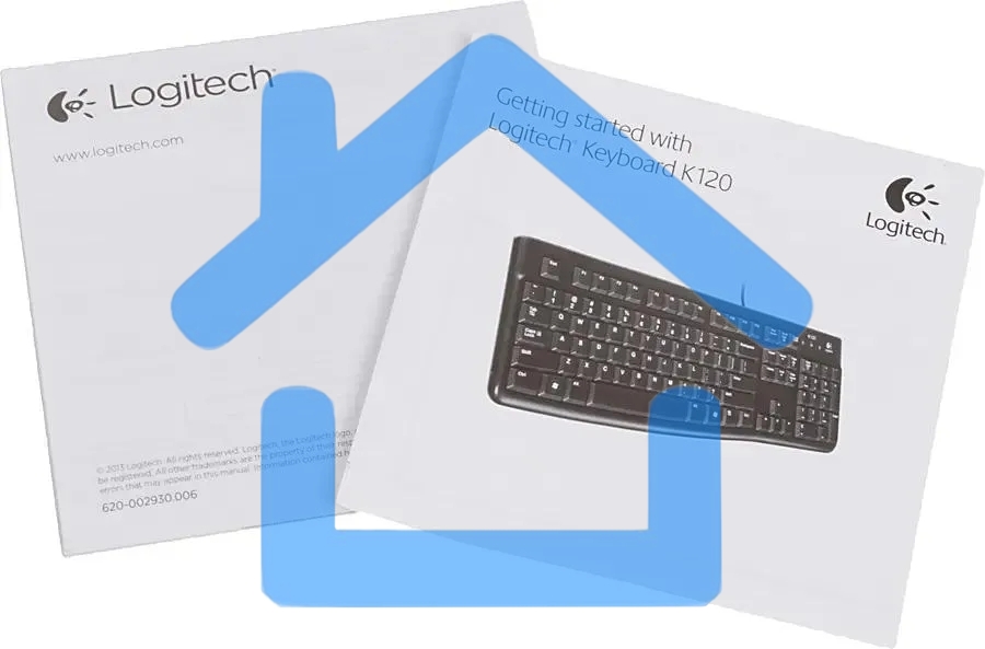Клавиатура Logitech K120 EER проводная, USB, черный