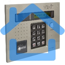 Блок вызова видеодомофона (вызывная панель) с цветной видеокамерой и считывателем ключей VIZIT RF БВД-432RCB