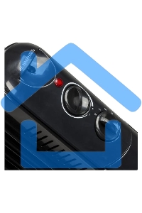 Обогреватель масляный Ресанта ОМПТ-7НЧ (7 секций) черный, 1500 Вт, 15 м2, термостат 67/3/13