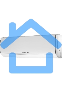 Кондиционер сплит-система Coolfort CF-4103 12000 BTU, 35 м², 37 дБ, охлаждение, обогрев, белый