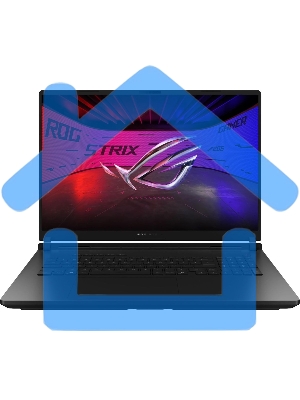 Ноутбук Asus ROG Strix Scar 18 G835LW-SA112W черный Core Ultra 9 275HX 32Gb SSD1Tb NVIDIA GeForce RTX 5080 16Gb 18